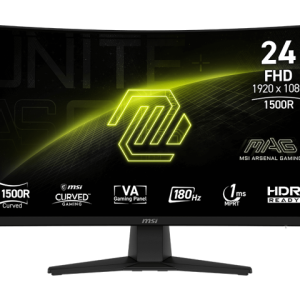 MONITOR CURVO MSI 24" MAG 242C (1920X1080 FHD) 180HZ (L)